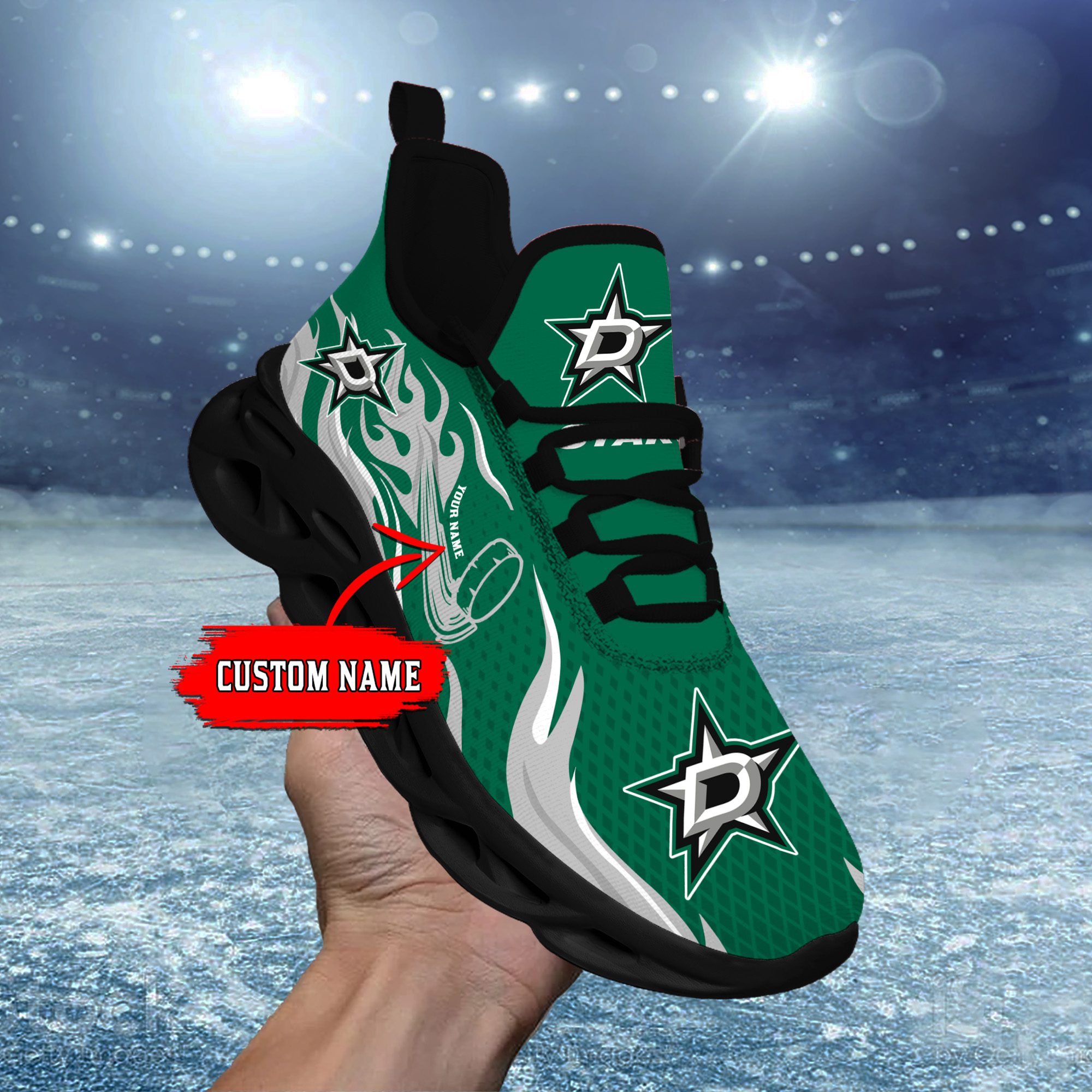 Dallas-Stars-NHL-2024-Personalized-Max-Soul-Shoes-Collection-MSW1002 Dallas Stars NHL 2024 Personalized Max Soul Shoes Collection MSW1002