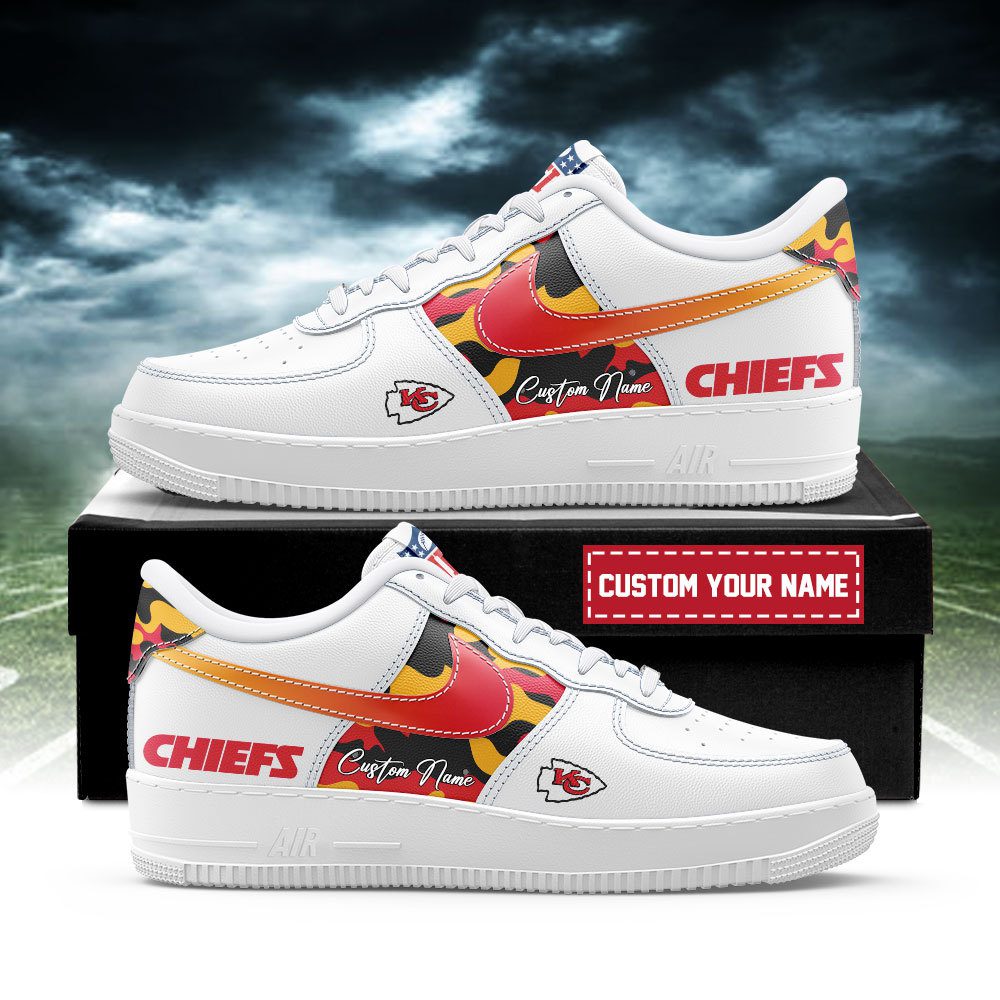 Kansas City Chiefs NFL Air Force 1 Sneakers AF1 Trending Shoes For Fans ...