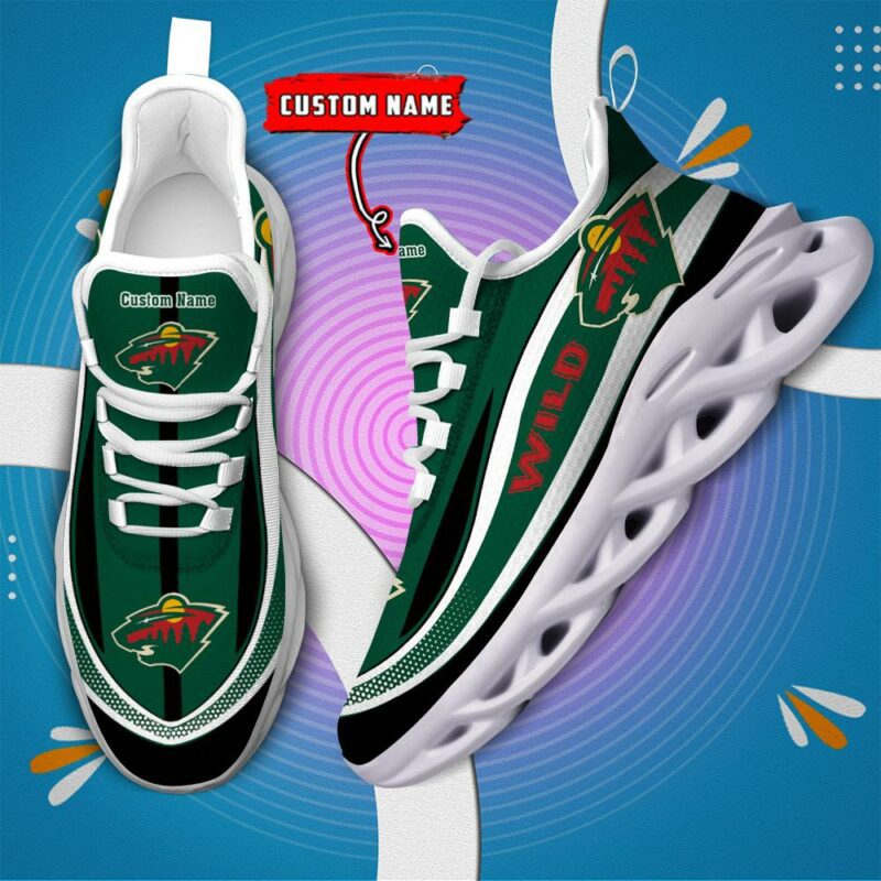Minnesota-Wild-NHL-Clunky-Max-Soul-Shoes-MSW1293 Minnesota Wild NHL Clunky Max Soul Shoes MSW1293