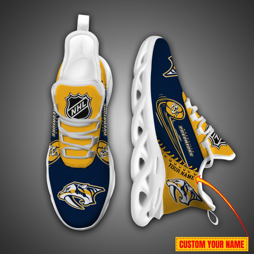 Nashville-Predators-NHL-2024-Max-Soul-Shoes-Custom-Name-Gift-For-Fans-MSW1267-3