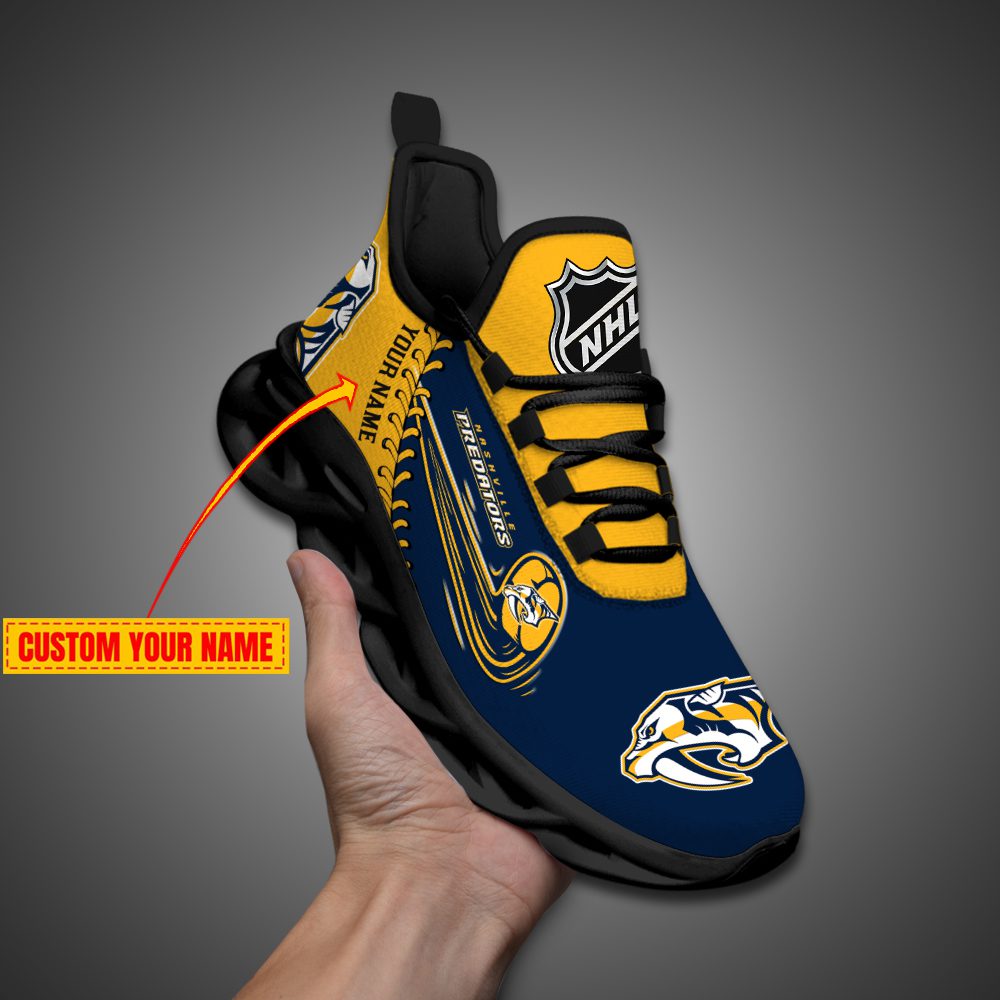 Nashville-Predators-NHL-2024-Max-Soul-Shoes-Custom-Name-Gift-For-Fans-MSW1267 Nashville Predators NHL 2024 Max Soul Shoes Custom Name Gift For Fans MSW1267