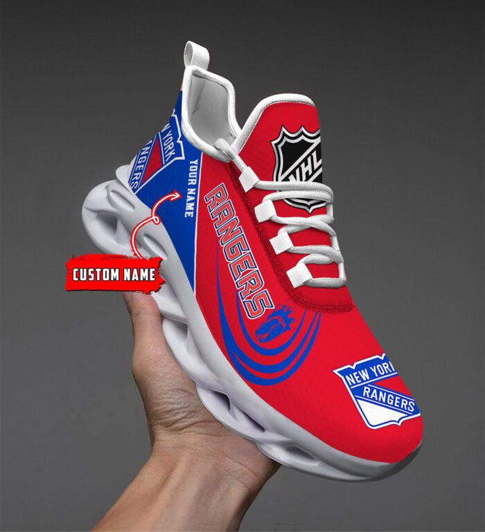 New York Rangers NHL 2024 Personalized Max Soul Shoes Collection MSW1047