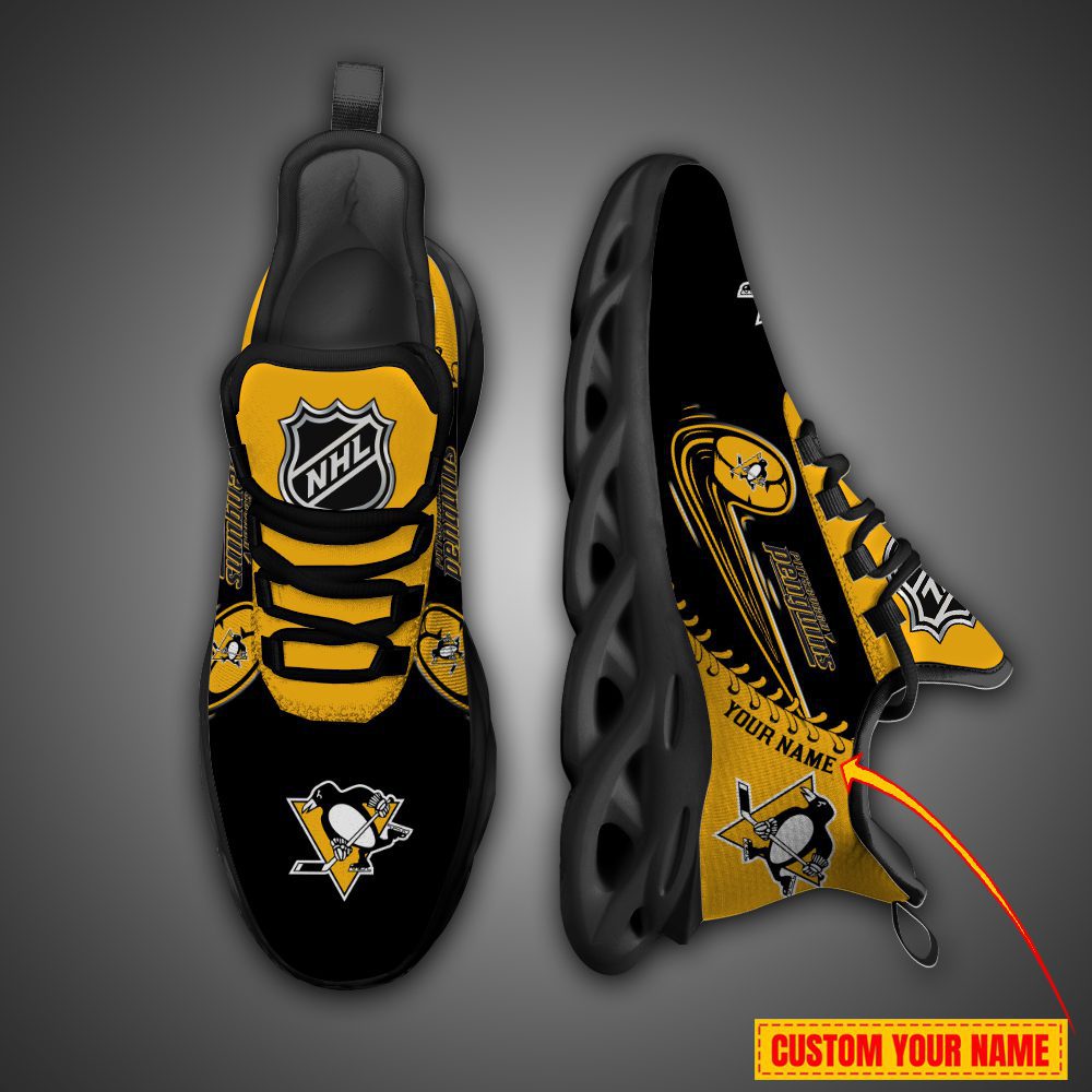 Pittsburgh-Penguins-NHL-2024-Max-Soul-Shoes-Custom-Name-Gift-For-Fans-MSW1272-2