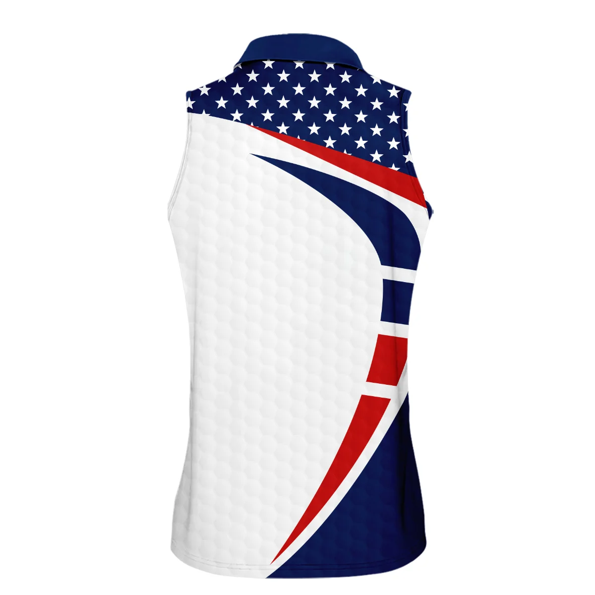 79th-U.S.-Womens-Open-Lancaster-Nike-Blue-Red-White-Star-Sleeveless-Polo-Shirt-2