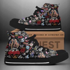 Aerosmith High Top Canvas Shoes  GHT1142