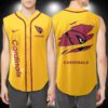 Arizona Cardinals NFL Personalized Baseball Tank Tops Sleeveless Jersey