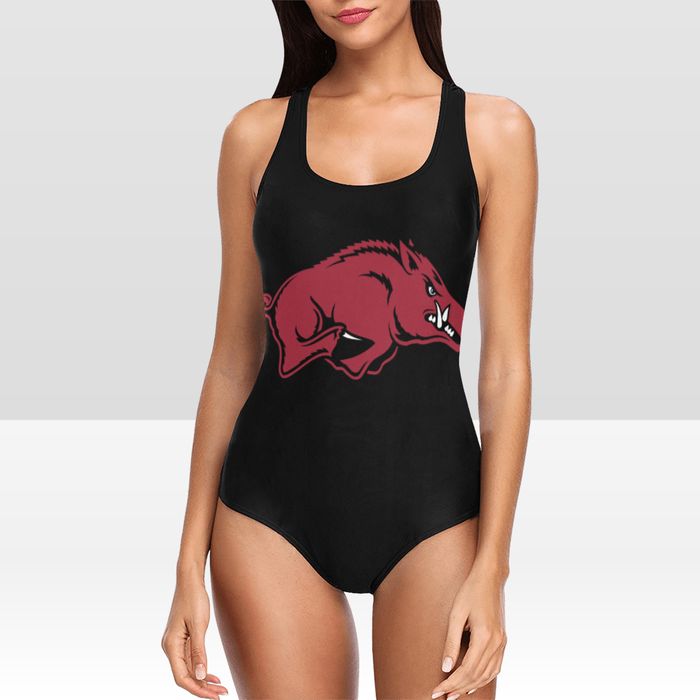 Arkansas-Razorbacks-One-Piece-Swimsuit Arkansas Razorbacks One Piece Swimsuit