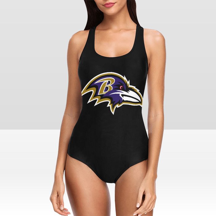 Baltimore-Ravens-One-Piece-Swimsuit Baltimore Ravens One Piece Swimsuit