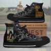 Bruce Springsteen High Top Canvas Shoes  GHT1152