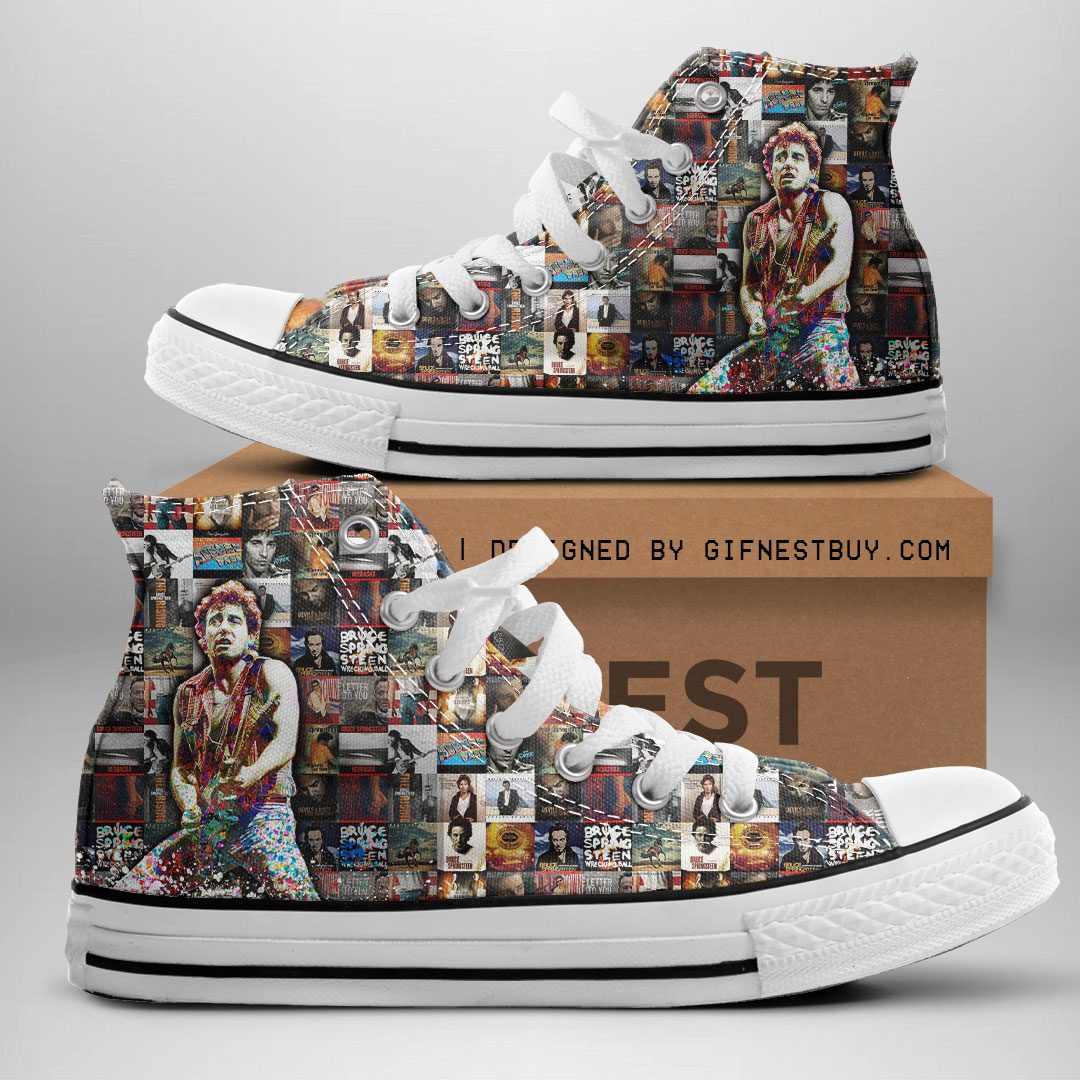 Bruce-Springsteen-High-Top-Canvas-Shoes-GHT1167-1
