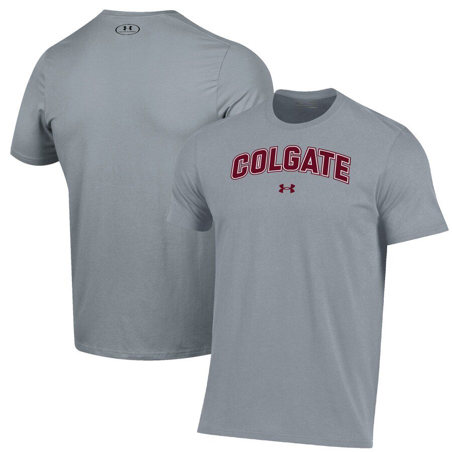 Colgate-Raiders-Under-Armour-Primary-Performance-T-Shirt-Gray Colgate Raiders Under Armour Primary Performance T-Shirt - Gray