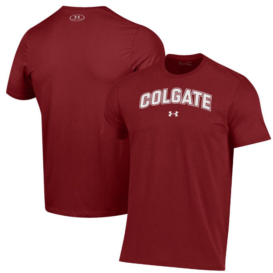 Colgate-Raiders-Under-Armour-Primary-Performance-T-Shirt-Maroon Colgate Raiders Under Armour Primary Performance T-Shirt - Maroon