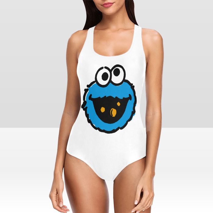 Cookie-Monster-One-Piece-Swimsuit Cookie Monster One Piece Swimsuit