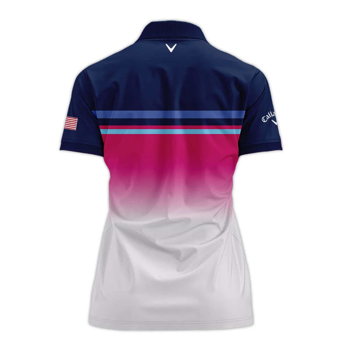 Dark-Blue-Pink-White-Line-Callaway-79th-U.S.-Womens-Open-Lancaster-Short-Polo-Shirt-2