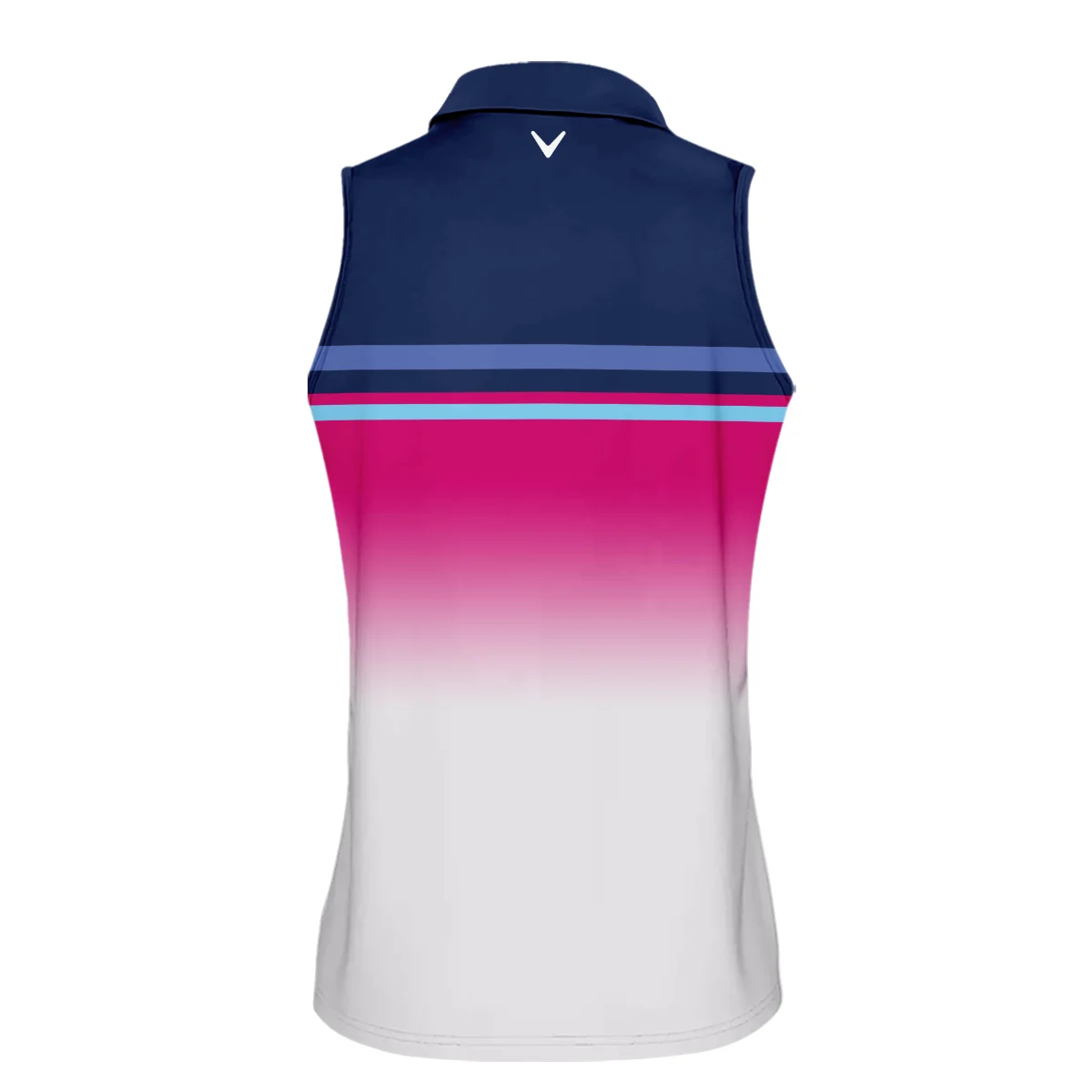 Dark-Blue-Pink-White-Line-Callaway-79th-U.S.-Womens-Open-Lancaster-Sleeveless-Polo-Shirt-2