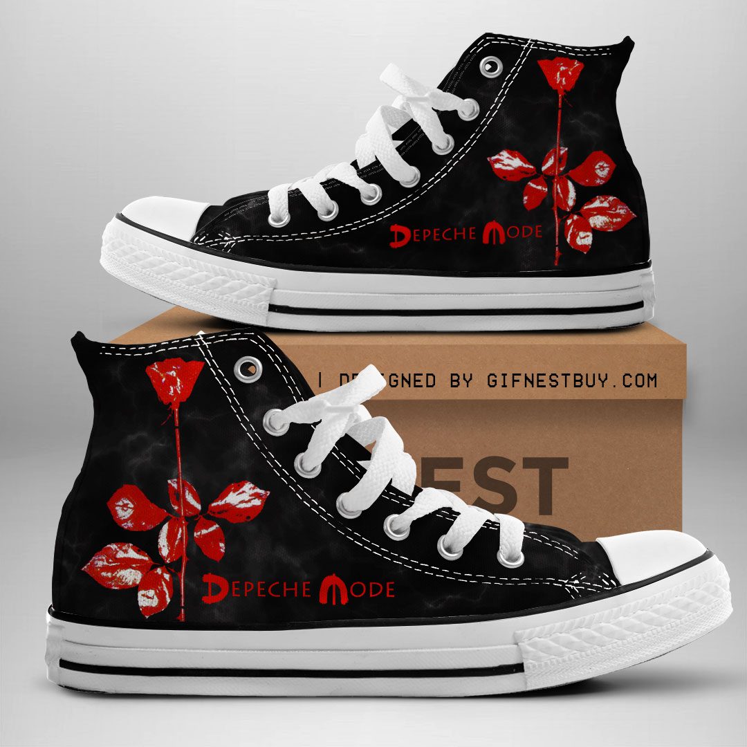 Depeche-Mode-High-Top-Canvas-Shoes-GHT1084-1