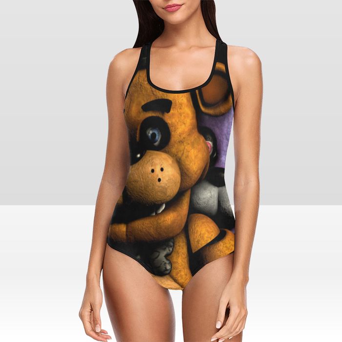 FNAF-Five-Nights-At-Freddys-One-Piece-Swimsuit FNAF Five Nights At Freddy's One Piece Swimsuit
