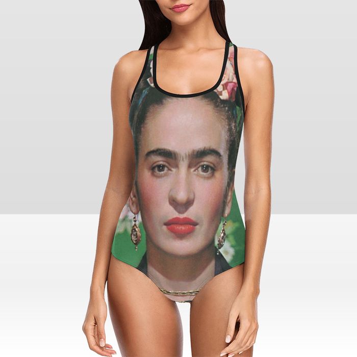 Frida-Kahlo-One-Piece-Swimsuit Frida Kahlo One Piece Swimsuit