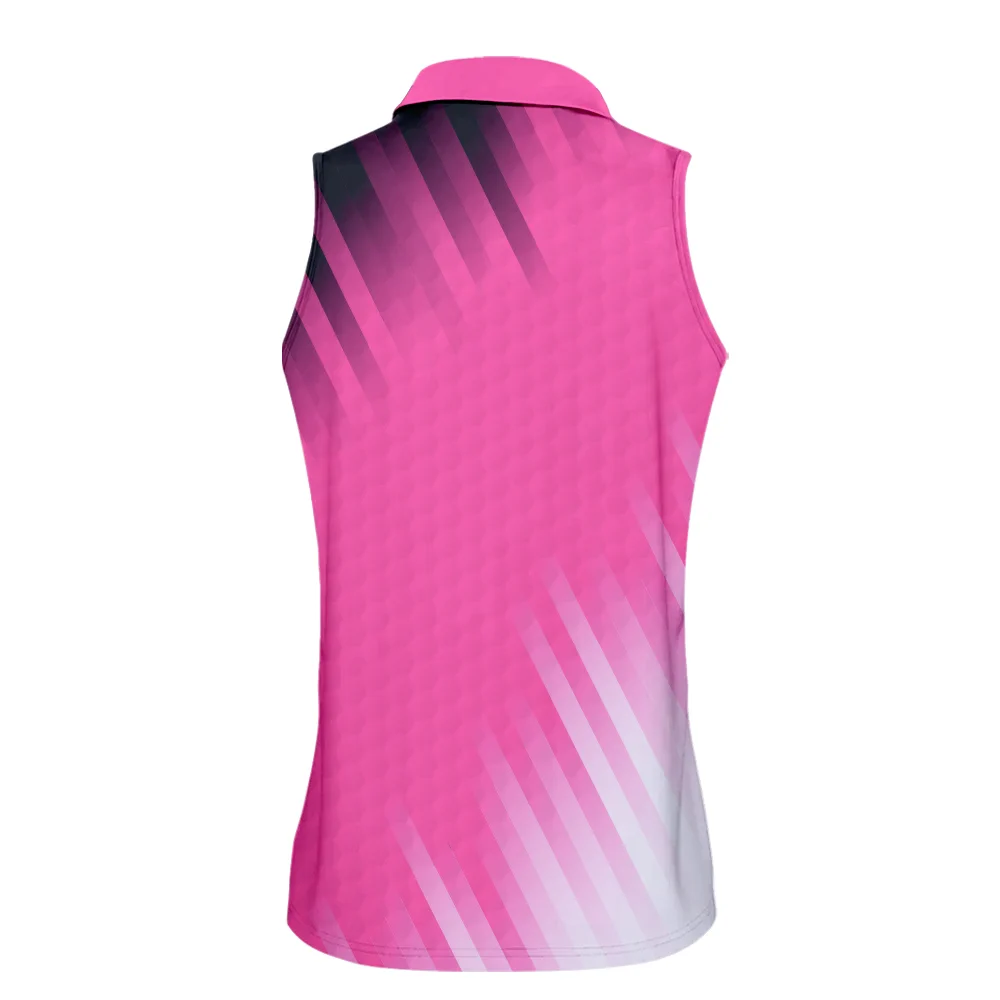 Golf-79th-U.S.-Womens-Open-Lancaster-Ping-Sleeveless-Polo-Shirt-Pink-Color-Sleeveless-Polo-Shirt-2