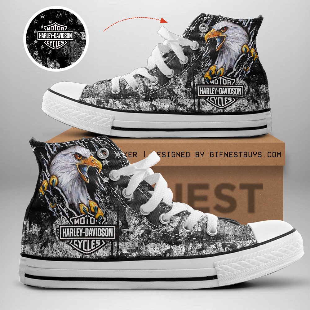 Harley-Davidson-High-Top-Canvas-Shoes-GHT1064-1