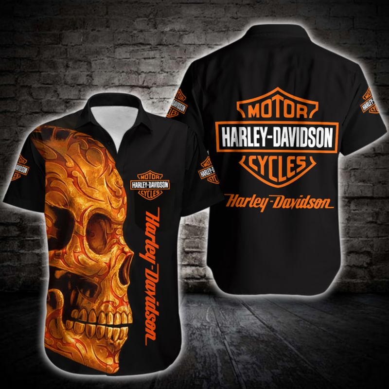 Hawaii-Shirt-Summer-Shirt-Island-Harley-Davidson-HSW1212 Hawaii Shirt Summer Shirt Island Harley Davidson HSW1212