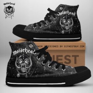 Motorhead Band High Top Canvas Shoes  GHT1133