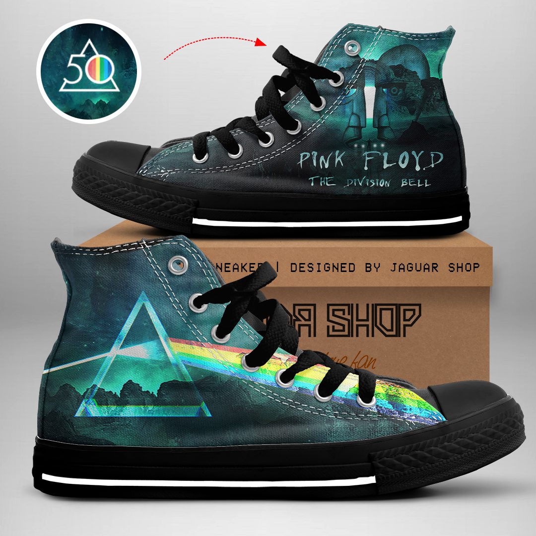 Pink-Floyd-High-Top-Canvas-Shoes-GHT1172 Pink Floyd High Top Canvas Shoes  GHT1172