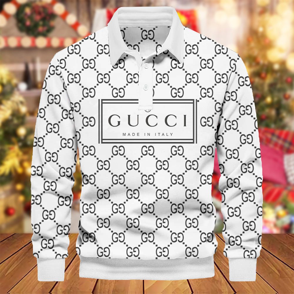 Premium-2024-Luxury-Gucci-Polo-Sweatshirt-Collar-Sweatshirt-CPLS1008 Premium 2024 Luxury Gucci Polo Sweatshirt Collar Sweatshirt CPLS1008