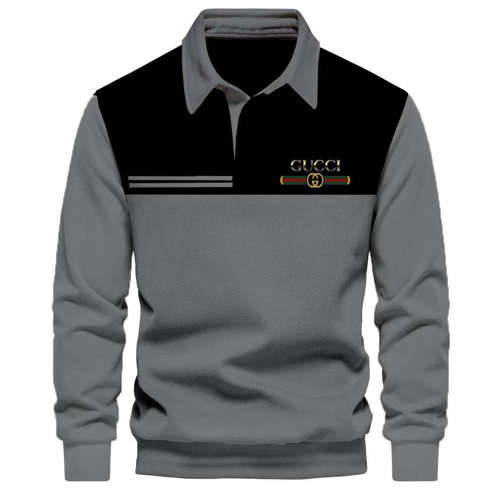 Premium-2024-Luxury-Gucci-Polo-Sweatshirt-Collar-Sweatshirt-CPLS1112 Premium 2024 Luxury Gucci Polo Sweatshirt Collar Sweatshirt CPLS1112