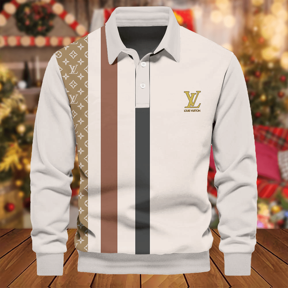 Premium-2024-Luxury-LV-Polo-Sweatshirt-Collar-Sweatshirt-CPLS1027 Premium 2024 Luxury LV Polo Sweatshirt Collar Sweatshirt CPLS1027