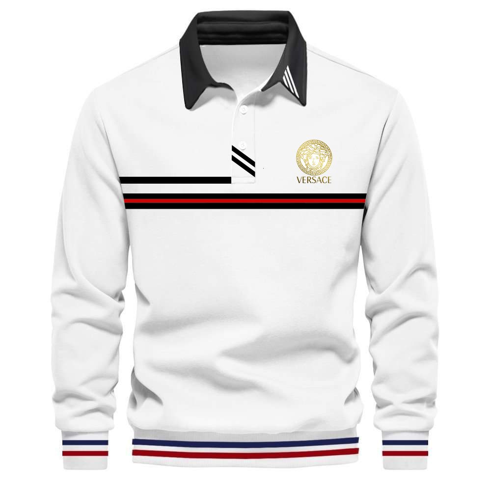 Premium-2024-Luxury-Versace-Polo-Sweatshirt-Collar-Sweatshirt-CPLS1004 Premium 2024 Luxury Versace Polo Sweatshirt Collar Sweatshirt CPLS1004