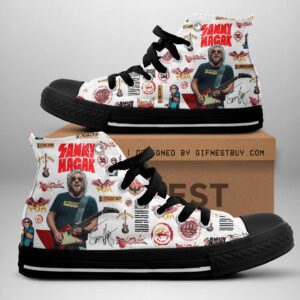 Sammy Hagar High Top Canvas Shoes  GHT1079
