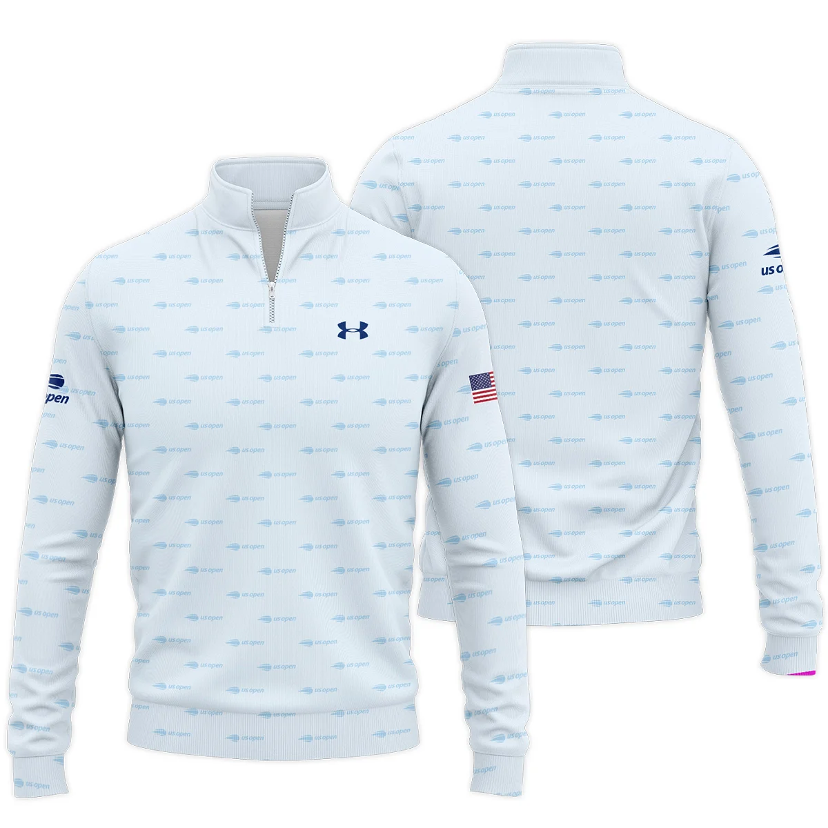 Tennis Love Sport Mix Color US Open Tennis Champions Under Armour Quarter-Zip Jacket