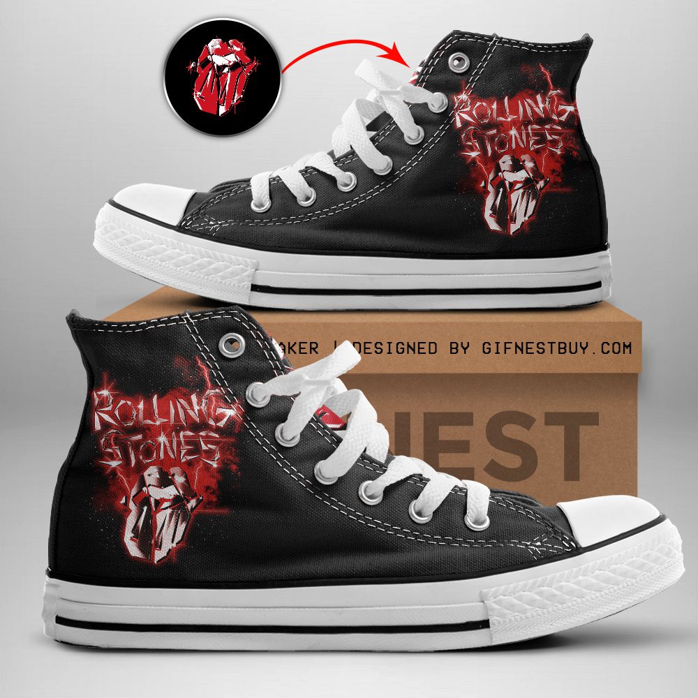 The-Rolling-Stones-High-Top-Canvas-Shoes-GHT1118-1