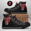 The Rolling Stones High Top Canvas Shoes  GHT1118