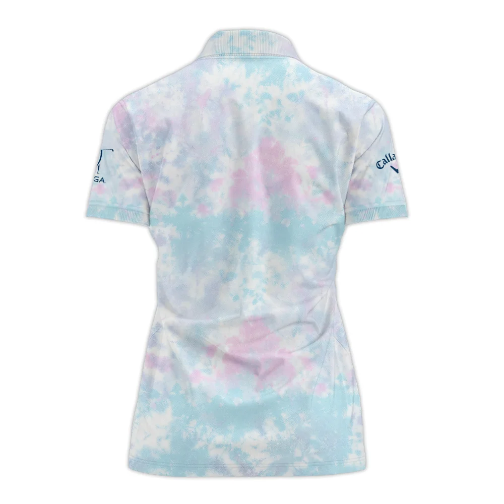 Tie-dye-Pattern-79th-U.S.-Womens-Open-Lancaster-Callaway-Polo-Shirt-Blue-Mix-Pink-Polo-Shirt-2