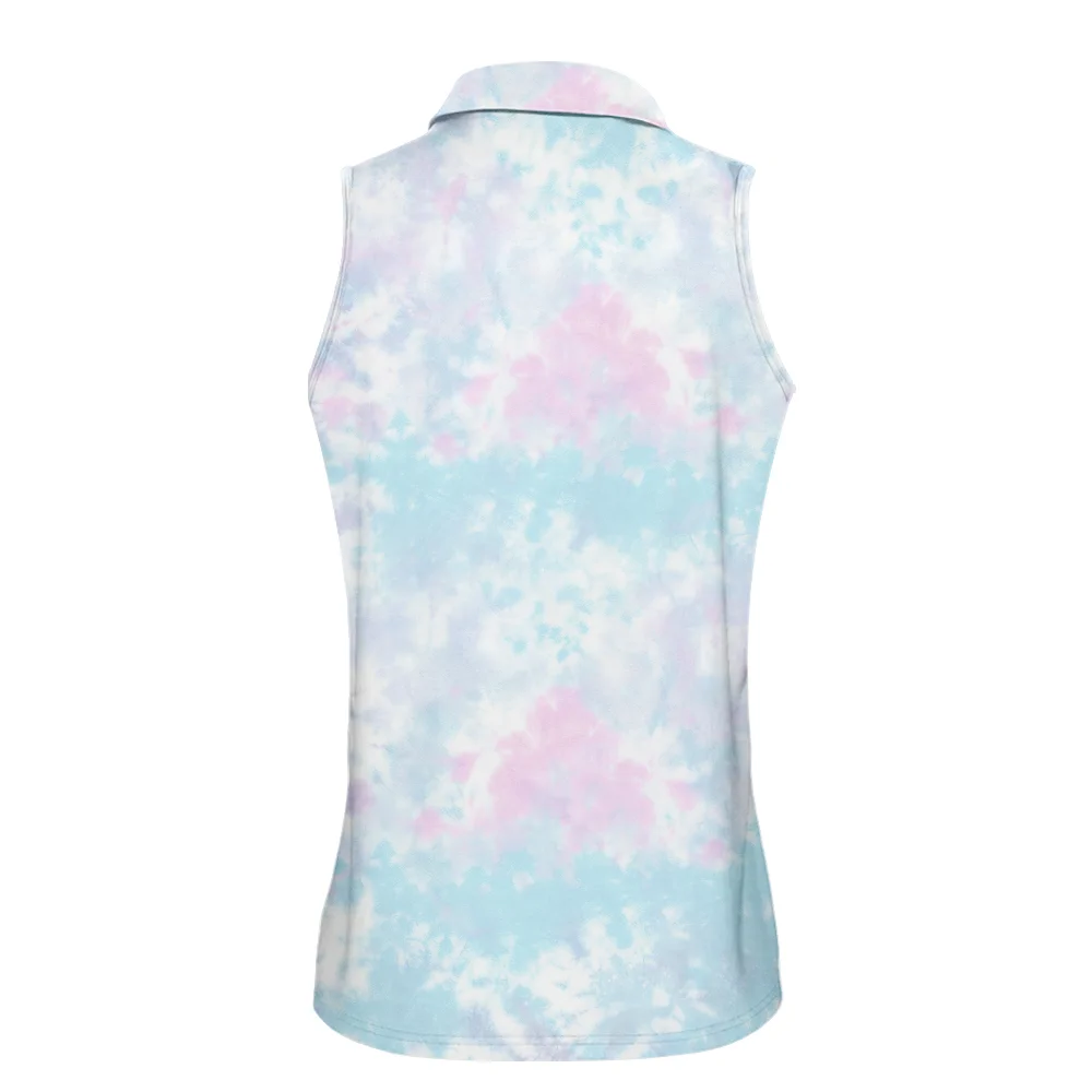 Tie-dye-Pattern-79th-U.S.-Womens-Open-Lancaster-Callaway-Sleeveless-Polo-Shirt-Blue-Mix-Pink-Sleeveless-Polo-Shirt-2