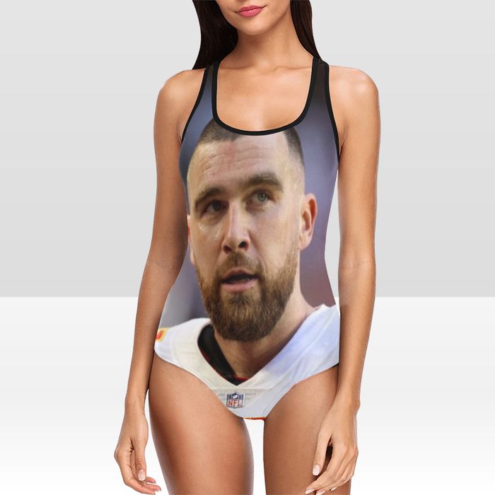 Travis-Kelce-One-Piece-Swimsuit Travis Kelce One Piece Swimsuit