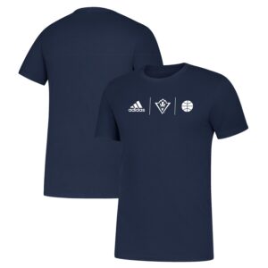 UNC Wilmington Seahawks adidas Team Amplifier Performance T-Shirt - Navy