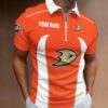 Anaheim Ducks Zipper Polo Shirt