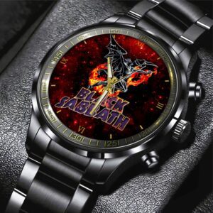 Black Sabbath Black Stainless Steel Watch GSW1448