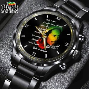Bob Marley Black Stainless Steel Watch GSW1075
