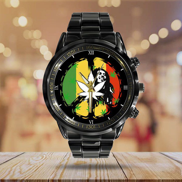 Bob-Marley-Black-Stainless-Steel-Watch-GSW1326-1