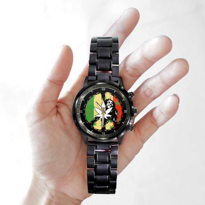 Bob-Marley-Black-Stainless-Steel-Watch-GSW1326-2