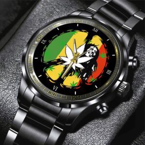 Bob Marley Black Stainless Steel Watch GSW1326