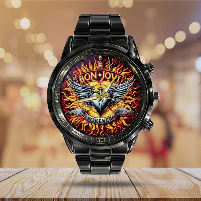 Bon-Jovi-Black-Stainless-Steel-Watch-GSW1182-1