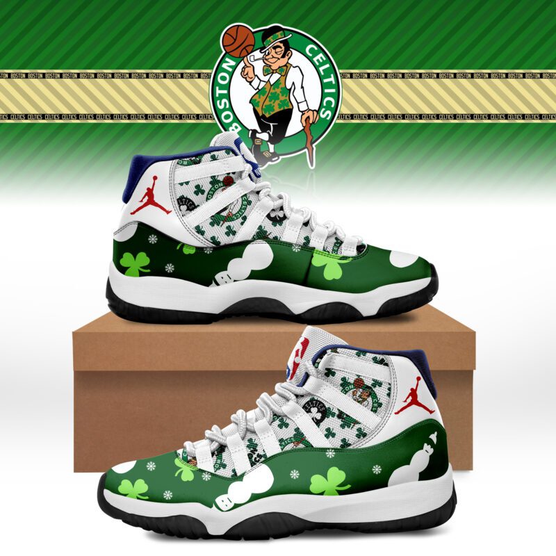 Boston-Celtics-NBA-Jordan-Retro-11-BJD1103 Boston Celtics NBA Jordan Retro 11 BJD1103