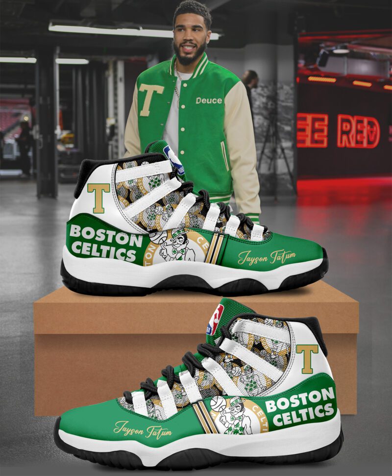Boston-Celtics-NBA-Jordan-Retro-11-Jayson-Tatum-BJD1102 Boston Celtics NBA Jordan Retro 11 Jayson Tatum BJD1102