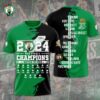 Boston Celtics Winner NBA 2024 Champion Final Unisex Performance T-Shirt GBC1287