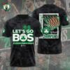 Boston Celtics Winner NBA 2024 Champion Final Unisex Performance T-Shirt GBC1320